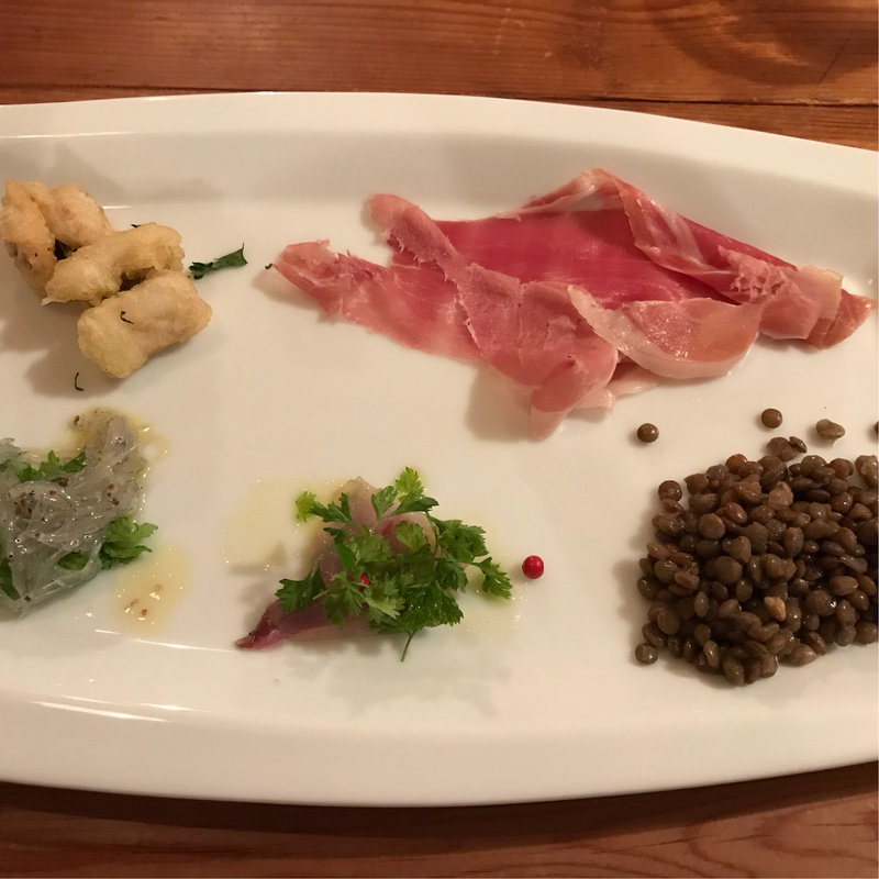 前菜(ラポルタ)