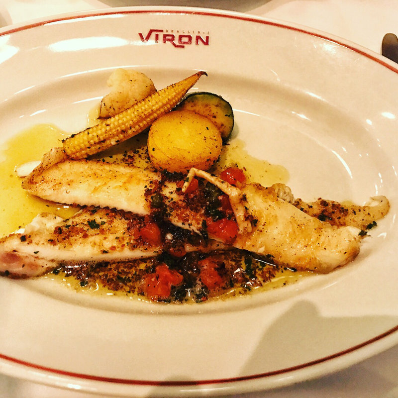 舌平目のムニエル ブーフノワゼットソース(ブラッスリー・ヴィロン 丸の内店 （Brasserie VIRON ）)