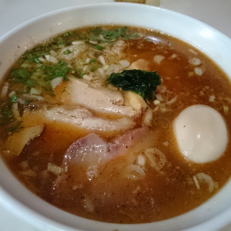 中華そばエビ風味 塩 ＋ 特製トッピング(はりけんラーメン )