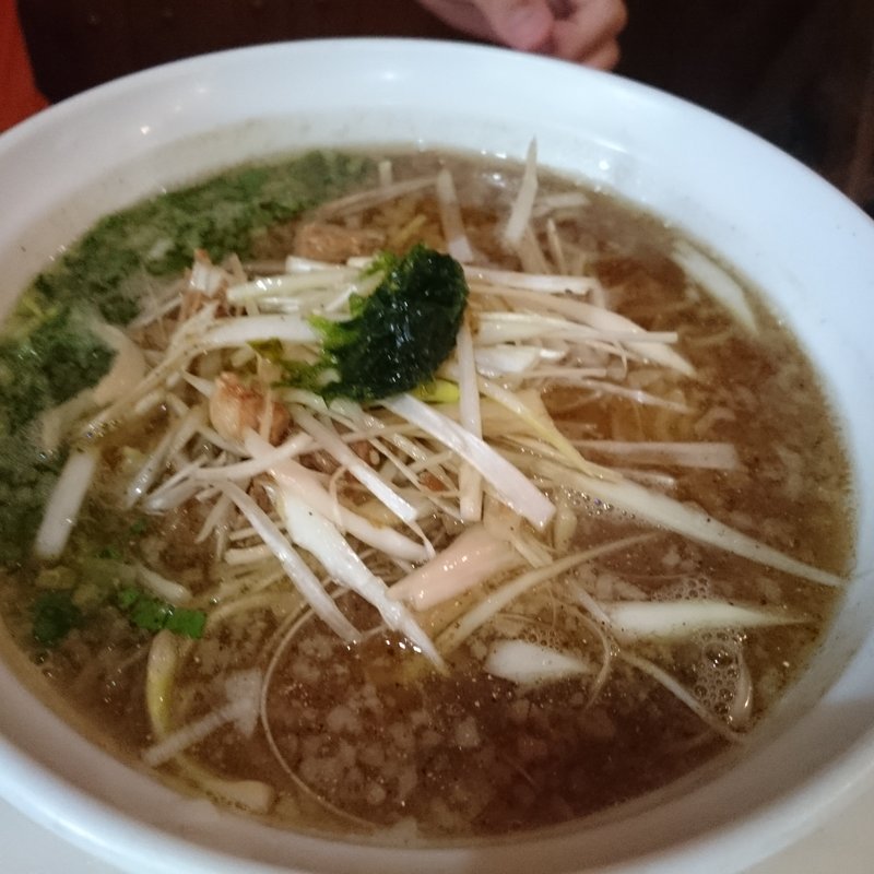限定 ネギ煮干しラーメン しょうゆ(はりけんラーメン )