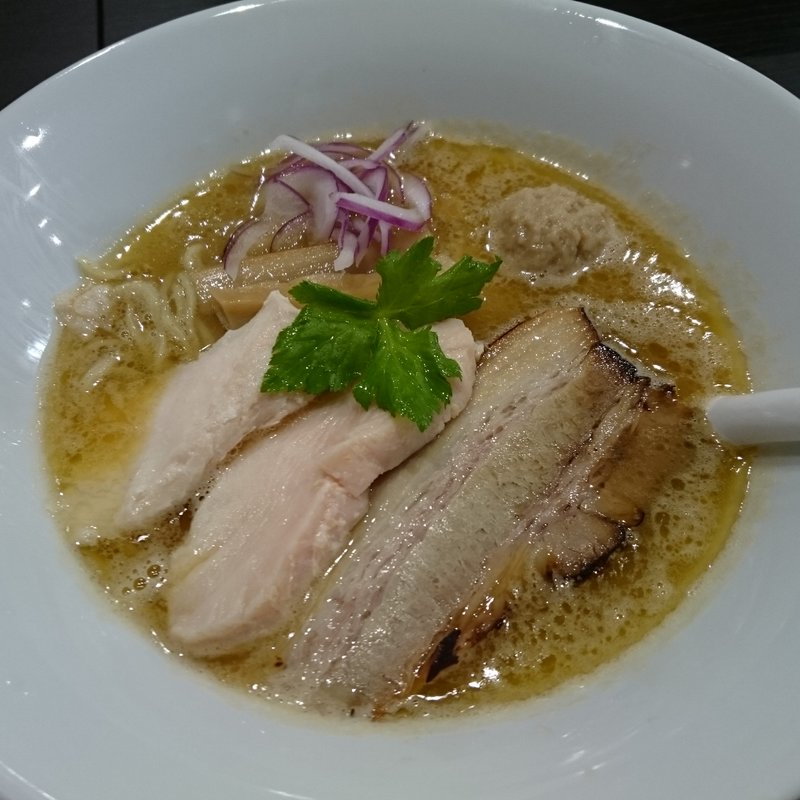 濃厚福島鶏白湯(麺処若武者 草加分店 東北六縣堂)