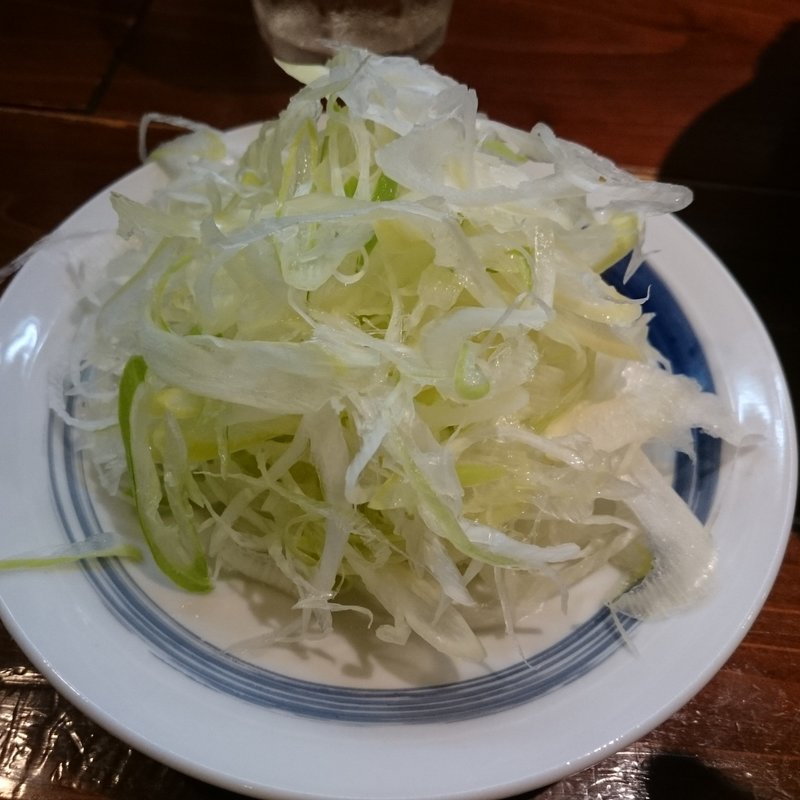 ネギ(麺屋あじくま 初石店)