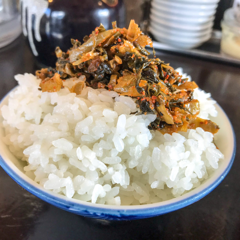 ライス(天龍ラーメン)