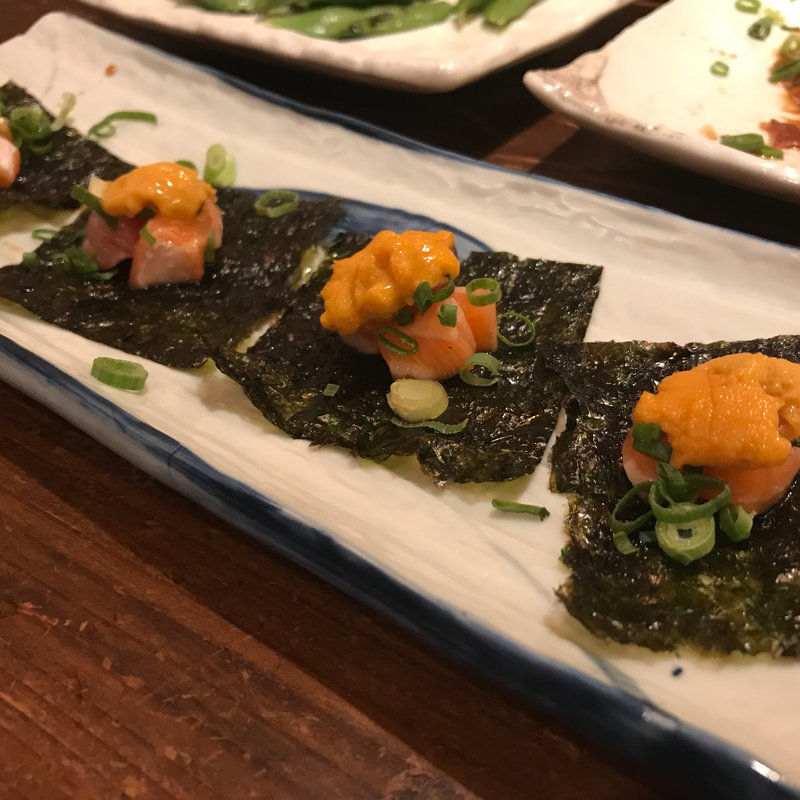 生ウニ磯辺(わらた)