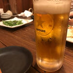 生ビール(わらた)