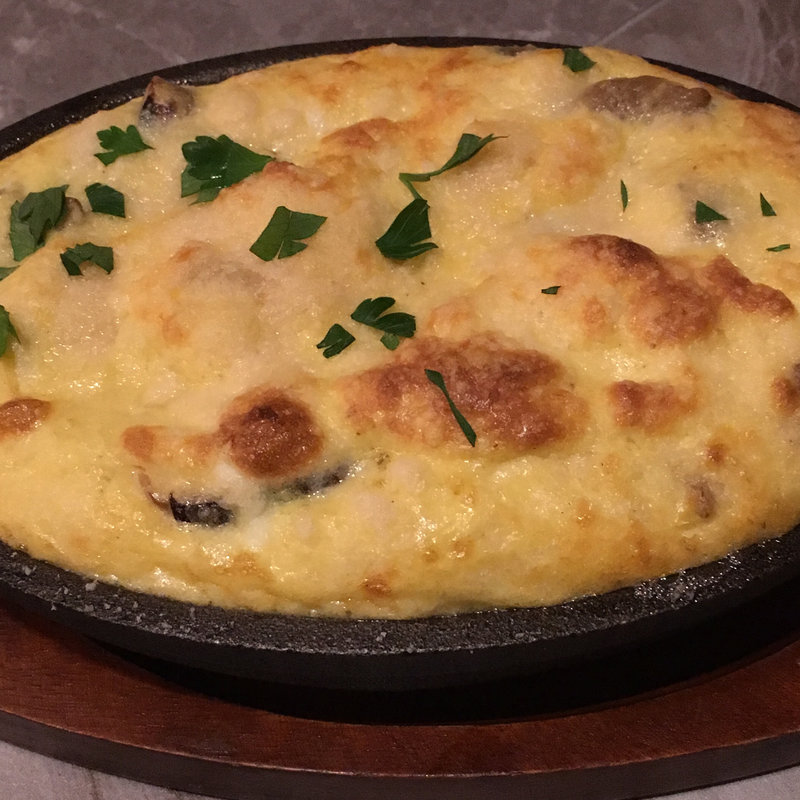 ポルチーニ茸とベーコンのフリッタータ(イルリトローボ 渋谷店)