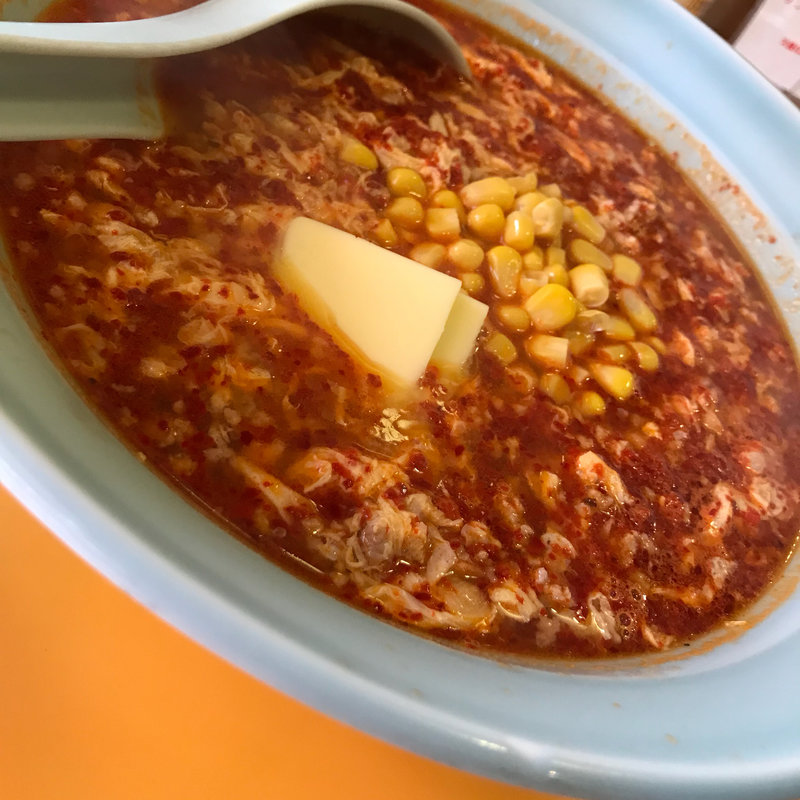 バターコーンタンタン大辛(元祖ニュータンタンメン本舗 綱島店)