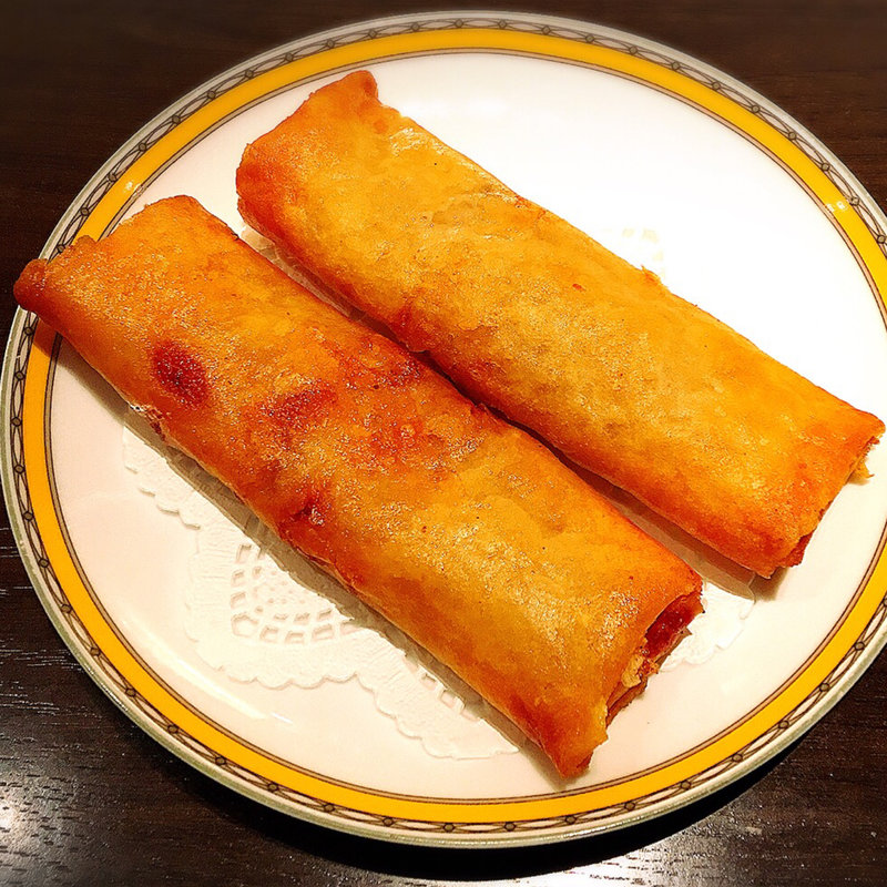 松茸入り春巻き(銀座アスター 阪急うめだ本店)