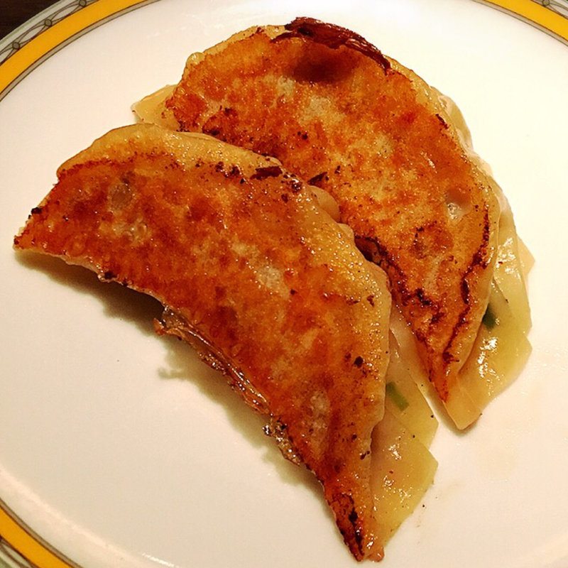 黒豚餃子(銀座アスター 阪急うめだ本店)