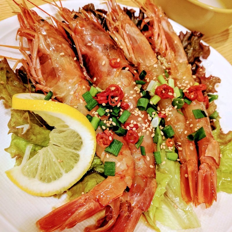 生醤油エビ(梁 (やん)の家 新大久保本店)
