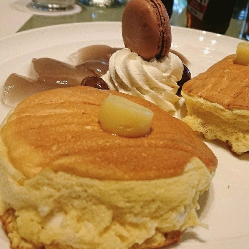 ホテルニューオータニ特製 マロンパンケーキ(SATSUKI  （サツキ【旧店名】アゼリア）)