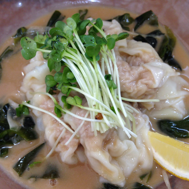 冷やしわんたん(ワンタンスープ専門店 くぬぎ屋)