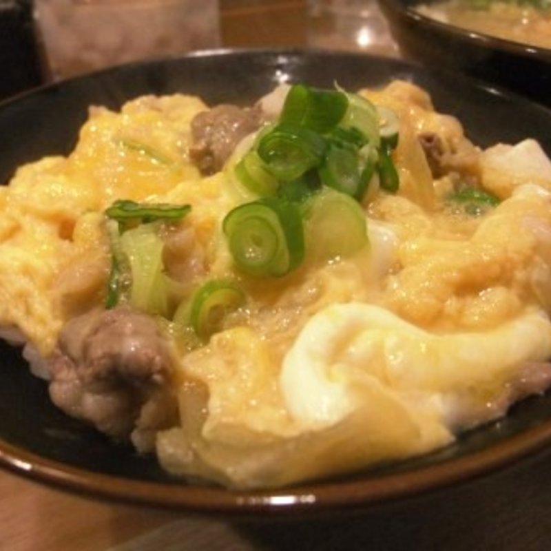 うどん＆ミニ他人丼セット(昔ながらのうどん ふじ)