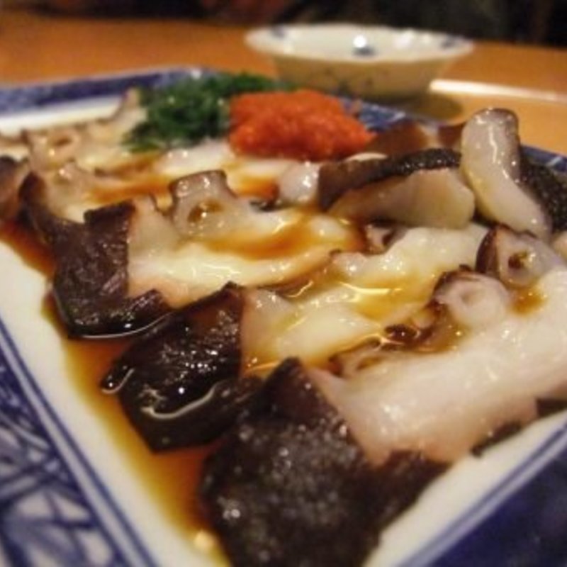 タコ刺し(和食処 竜田屋)