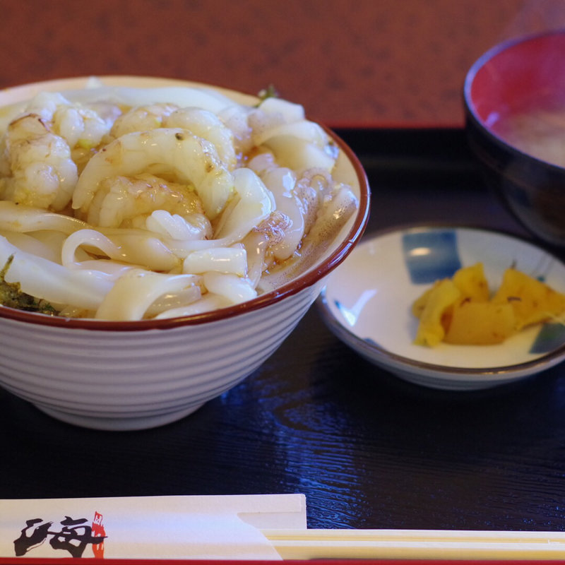 モサエビ白イカ丼(海 （魚料理）)