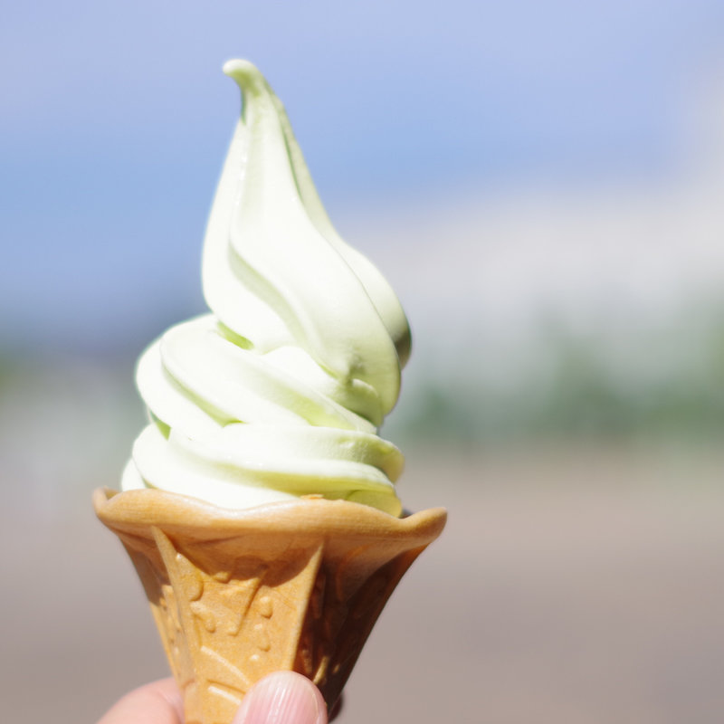 梨ソフトクリーム(フルーツパーラー )