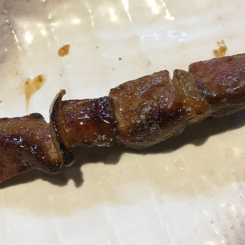 鶏キモ(博多とりかわ大臣 KITTE 博多串房)