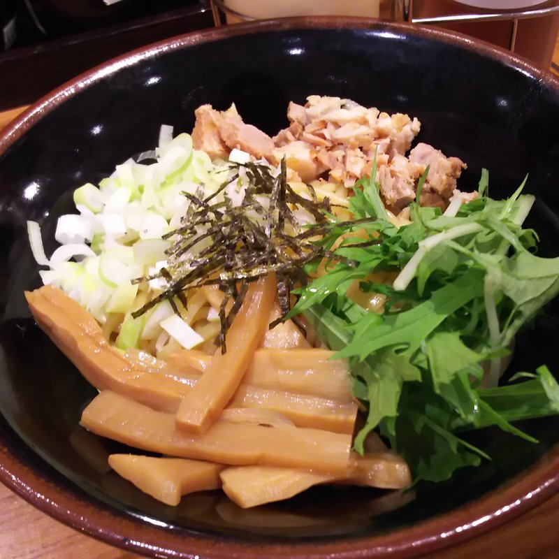 油そば(横浜家系ラーメン 壱角家 川崎銀柳街店)