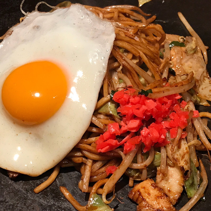 ミックス焼そば(お好み焼 ゆかり 天三店)