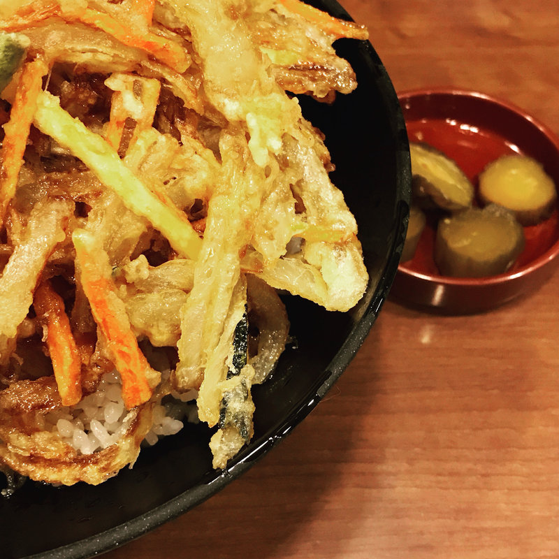 かき揚げ丼(天丼あさひ ホワイティ梅田店 )