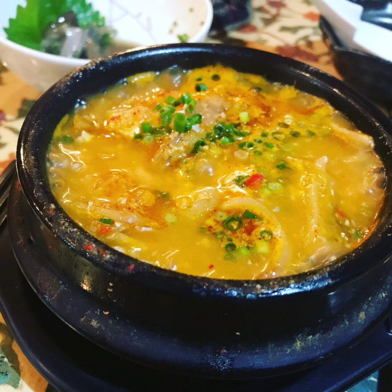 豆腐チゲ鍋(リーフガーデン )