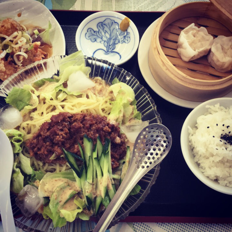 冷やし坦々麺セット(シコシコ )