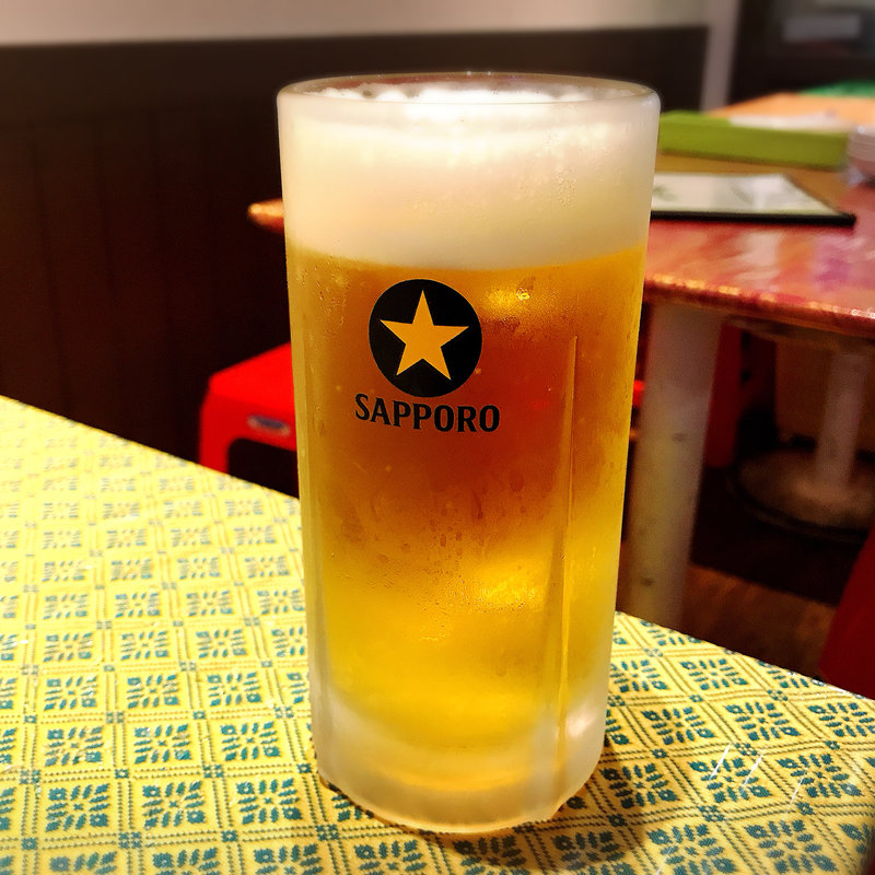 生ビール(バンコク食堂ポーモンコン（PHOMONGKHON）)
