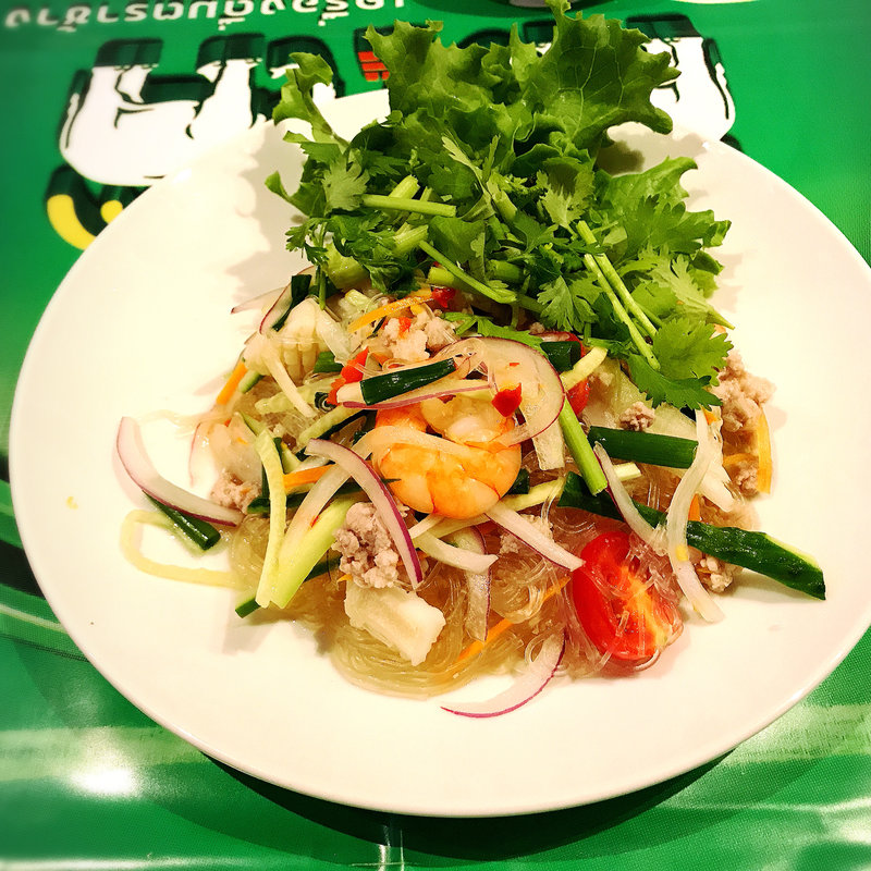 ヤムウンセン(バンコク食堂ポーモンコン（PHOMONGKHON）)