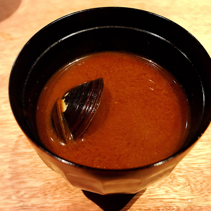 シジミの赤出汁(酒家 の元)