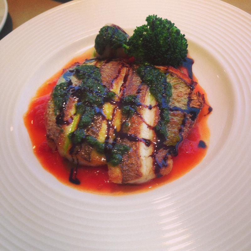 魚料理ランチ(ビストロビスク)