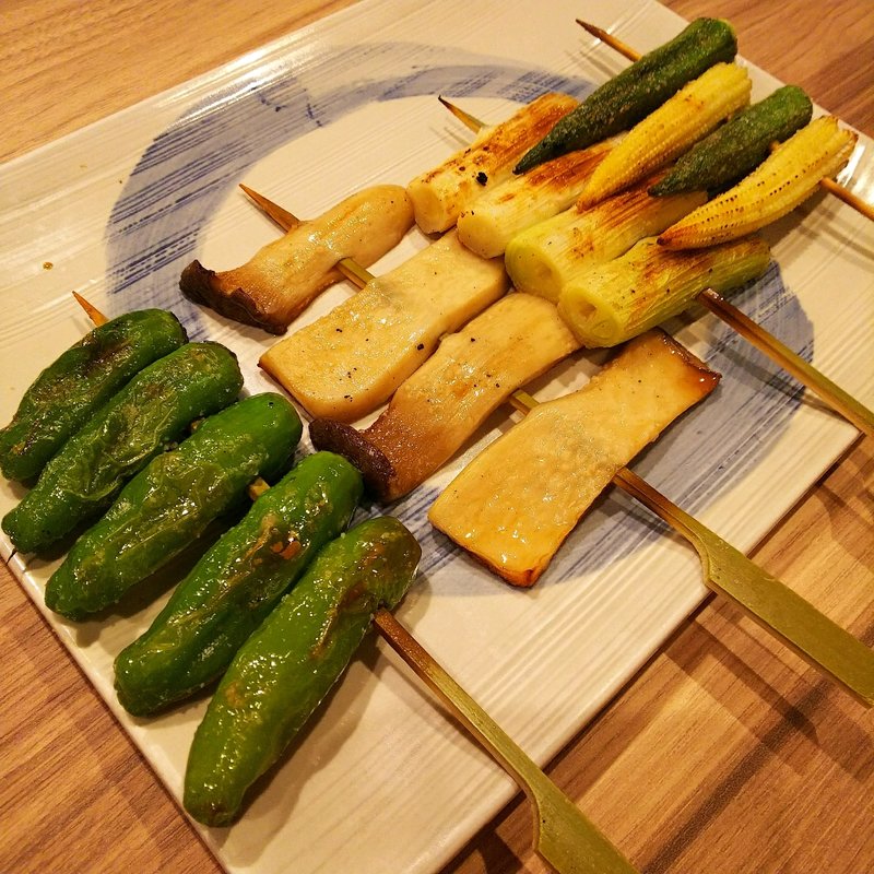 野菜串盛り合わせ(鳥良 吉祥寺四号店)