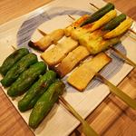 野菜串盛り合わせ