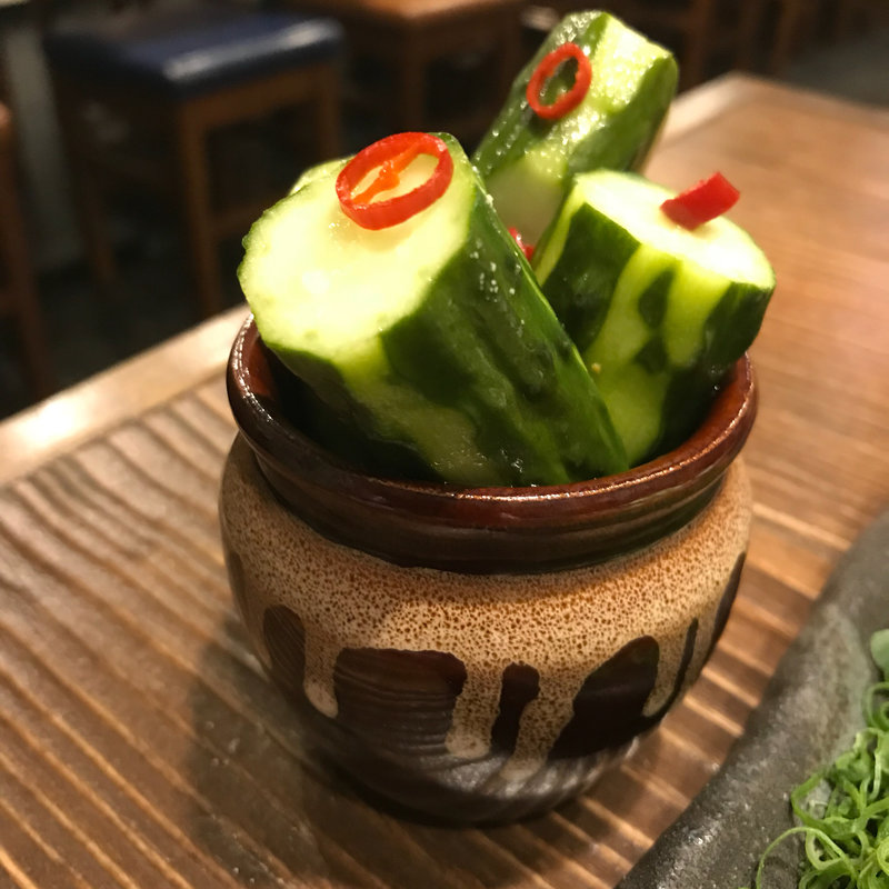 壺漬けきゅうり(宮崎県日南市 塚田農場 天神今泉店)