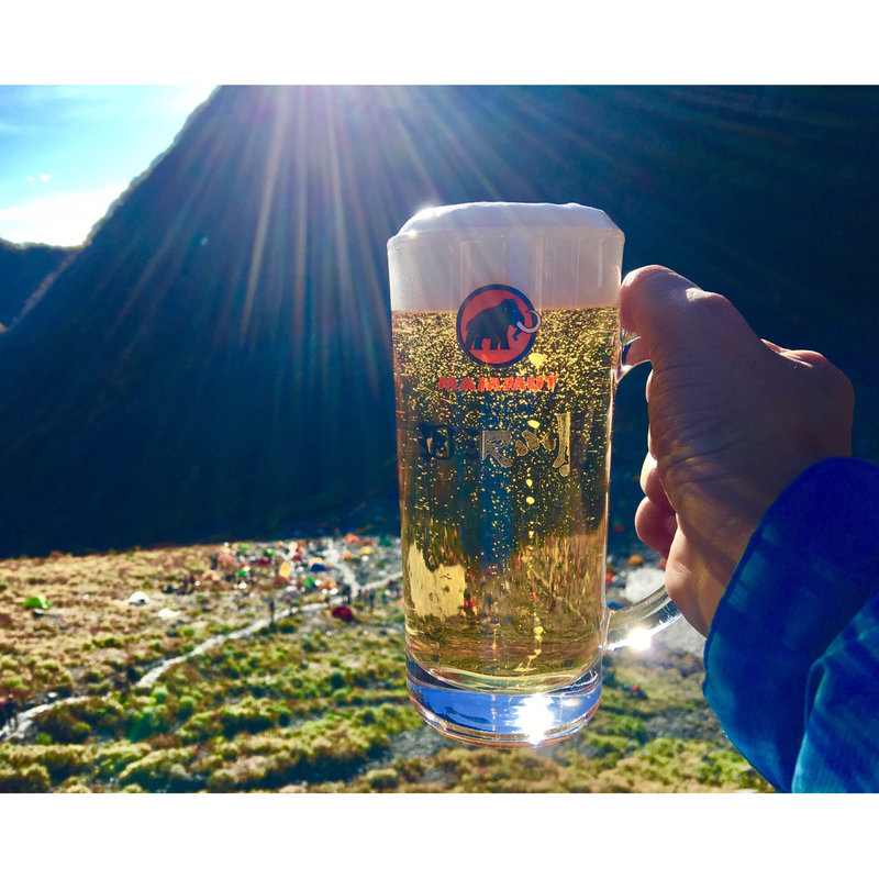 生ビール(涸沢小屋)