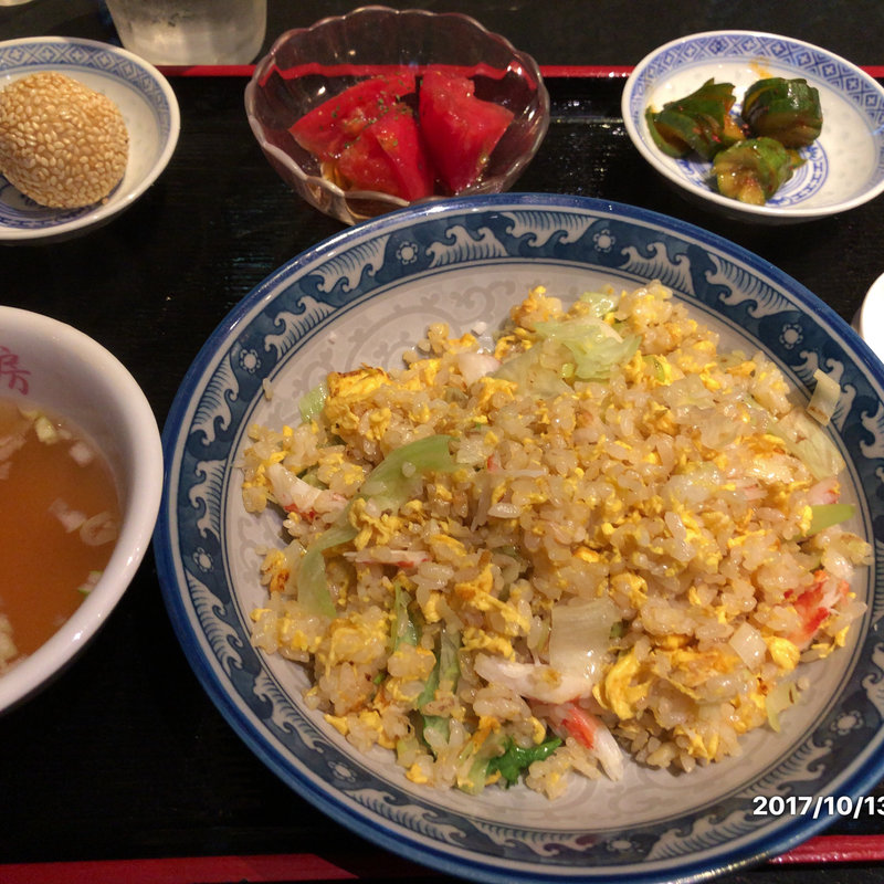 蟹レタス炒飯セット(シーズーファン（ｓｈｅ−ｔｚｕ−ｆｕｎ）)