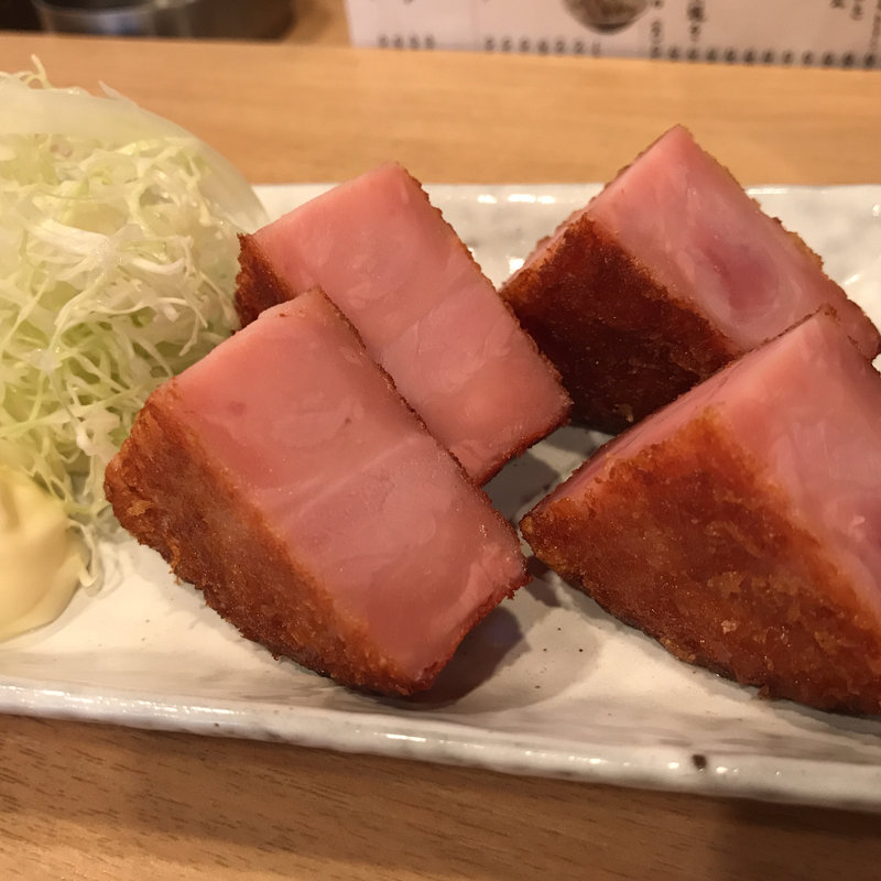 ハムカツ(鳥椿 深川森下店)