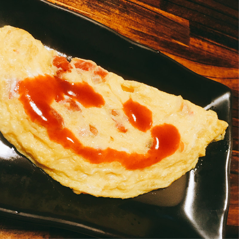 タイ風オムレツ(居酒屋 タイ イサーン)