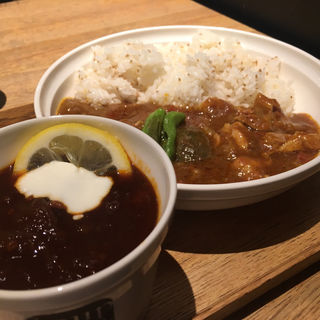 カレーとスープのセット(Soup Stock Tokyo アトレ恵比寿店)