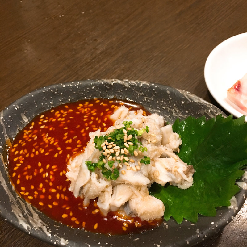 白せんまい刺し(厳選和牛 焼肉 犇屋 天満本店)