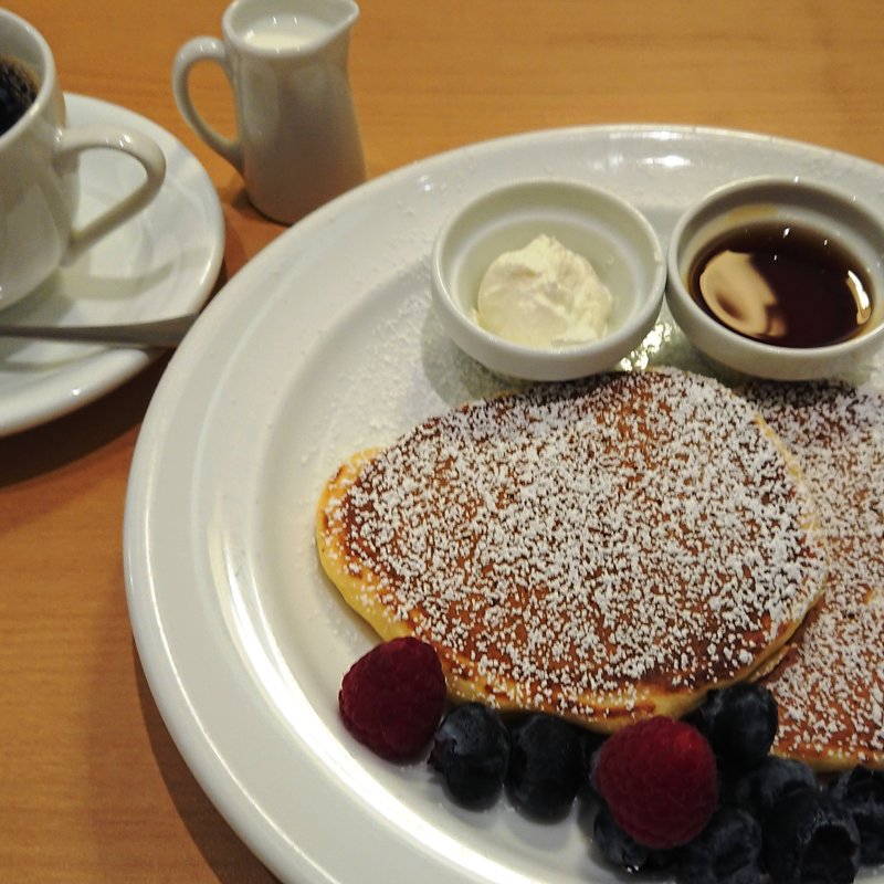 レモンリコッタパンケーキ(Sarabeth's Osaka サラベス大阪)