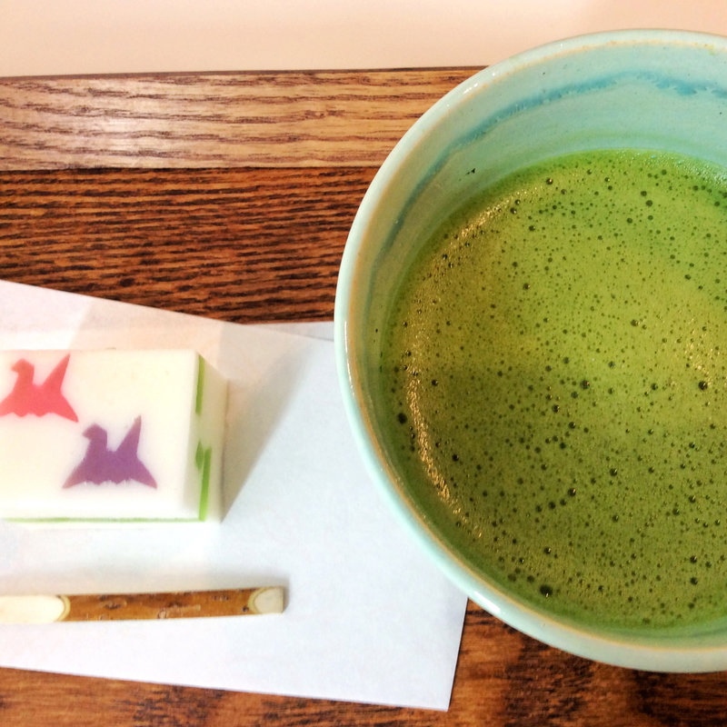 特別和菓子 抹茶セット(Cafe 椿 山種美術館内)