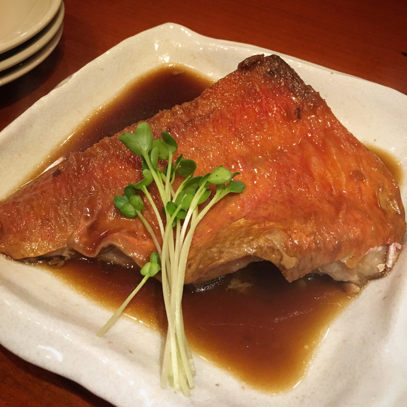 金目鯛の煮付(ひなの家本店)