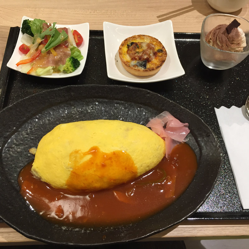 プチオムライスセット(北極星四条河原町店)