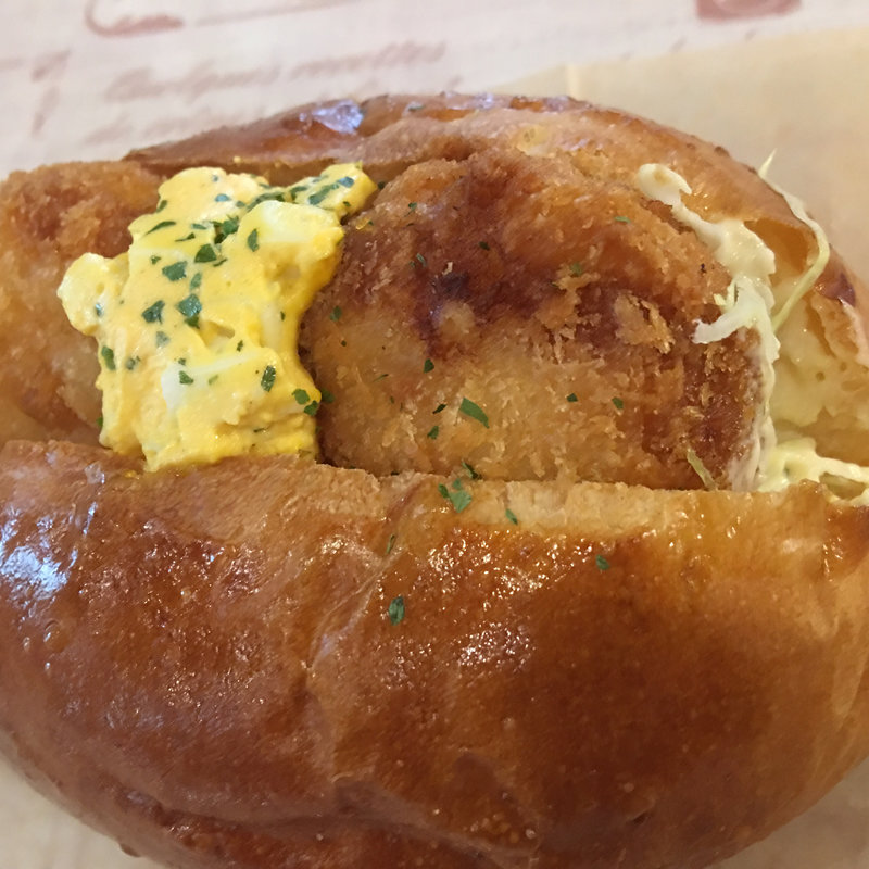 海老カツタルタルソースサンド(かせやCAFE （カセヤカフェ）)