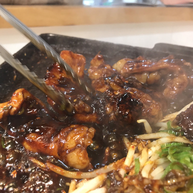 上ミノサンド(ホルモン千葉 渋谷店)