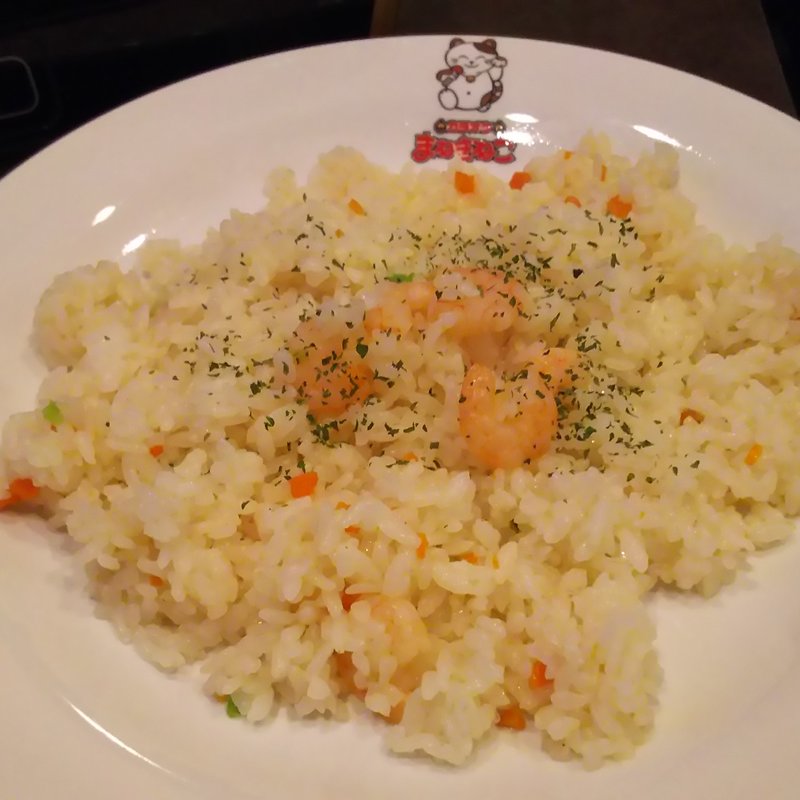 まねっきーエビピラフ(カラオケ本舗 まねきねこ 鹿島田店)