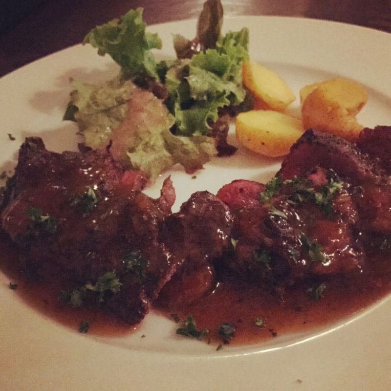 牛ハラミのステーキ〜エシャロットオイスターソース〜（S）(イタリア食堂 Ciao!! （チャオ）)