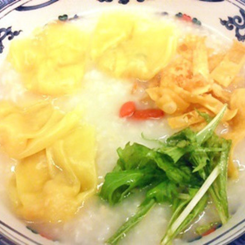 海老ワンタン粥(中国料理謝朋殿 新宿店)