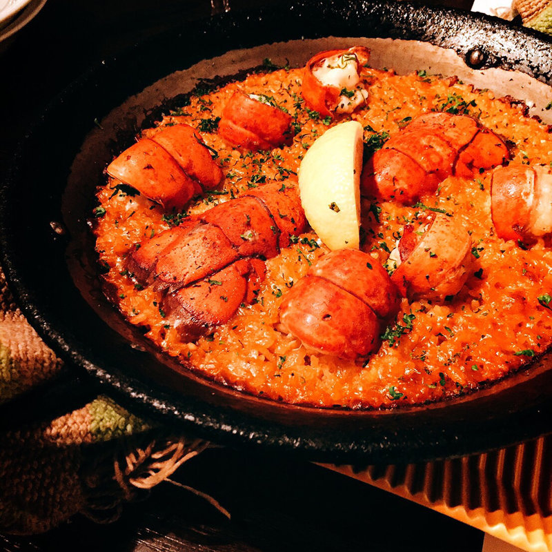 オマール海老のパエリア(しぇりークラブ)