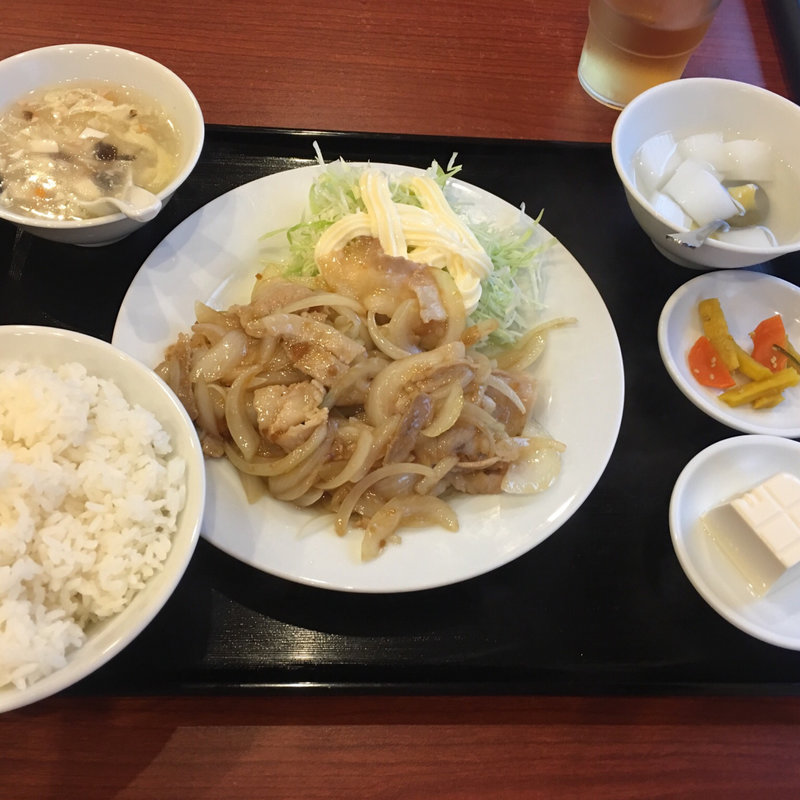 豚肉の生姜焼き (週替わりランチ)(知味軒（ちみけん）)